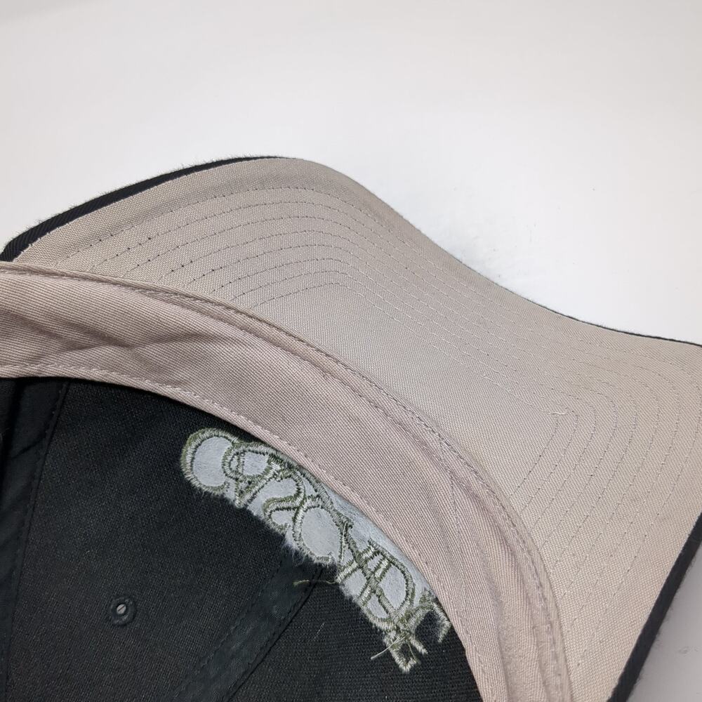 Cascade Windows Strapback Hat Solid Black Large E… - image 8